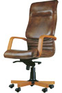 Кресло для руководителя "Классик дерево"